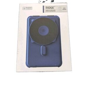 Qq3O Ridge Magnetic Power Bank 10,000mAh Magsafe  In Dark Harbor Blue Open Box